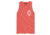 Atoll Board Co Mens Tank Top with Atoll Shark Fossil Graphic - Coral, L - Coral,L, 6487459A4AC87Coral-L