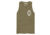 Atoll Board Co Mens Tank Top with Atoll Shark Fossil Graphic - Military Green, M - Military Green,M, 6487459A4AC87Military-Green-M