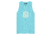 Atoll Board Co Mens Tank Top with Atoll Wave Graphic - Pacific Blue, M - Pacific Blue,M, 64639551098A5Pacific-Blue-M