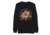 Atoll Board Co Premium Crew Neck Sweatshirt with Atoll Paddle Board Island Flower Graphic - Black, L - Black,L, 6441992434D68Black-L