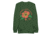 Atoll Board Co Premium Crew Neck Sweatshirt with Atoll Paddle Board Island Flower Graphic - Forest Green, 2XL - Forest Green,2XL, 6441992434D68Forest-Green-2XL