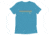 Atoll Board Co Short sleeve t-shirt with Atoll Fin Graphic - Aqua Triblend, S - Aqua Triblend,S, 62F2B4F6845AAAqua-Triblend-S