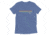 Atoll Board Co Short sleeve t-shirt with Atoll Fin Graphic - Blue Triblend, 2XL - Blue Triblend,2XL, 62F2B4F6845AABlue-Triblend-2XL