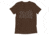 Atoll Board Co Short sleeve triblend t-shirt with Atoll Grain Graphic - Brown Triblend, XS - Brown Triblend,XS, 62C5FDD466DD4Brown-Triblend-XS
