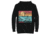 Atoll Board Co Unisex Premium Hoodie with Atoll SUP Rider and Reef Graphic - Black, L - Black,L, 62CEFCABCAE0CBlack-L