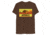 Atoll Board Co Unisex Tri Blend T-shirt with Atoll Sunset Logo Hunter Edition - Brown Triblend, M - Brown Triblend,M, 629A490B453C7Brown-Triblend-M