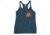 Atoll Board Co Womens Racerback Tank with Atoll Paddle Board Island Flower Graphic - Indigo, L - Indigo,L, 6442F10F86D7AIndigo-L