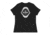 Atoll Board Co Womens Relaxed T-Shirt with Atoll Shark Fossil Graphic - Black, S - Black,S, 648749750F4D1Black-S