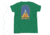 Atoll Board Co Youth Short Sleeve T-Shirt with Atoll Paddle Board Wake Graphic - Kelly, M - Kelly,M, 630D4E80ED91BKelly-M