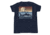 Atoll Board Co Youth Short Sleeve T-Shirt with Atoll Paddle Boarder and Shark Graphic - Navy, L - Navy,L, 630D42F1E3E6BNavy-L