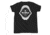 Atoll Board Co Youth Short Sleeve T-Shirt with Atoll Shark Fossil Graphic - Black, M - Black,M, 64874832E55D2Black-M