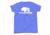 Atoll Board Co Youth Short Sleeve T-Shirt with Atoll Solo Bison Graphic - Heather Columbia Blue, L - Heather Columbia Blue,L, 630D46697C467Heather-Columbia-Blue-L