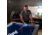 Atomic 90in Indiglo LED Air Hockey Table, Black, G04801W