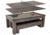 Atomic Hampton 3-In-1 Combo Game Table Billiards, Ping Pong, Dining, Grey wood grain, G05302W