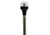 Attwood Marine LightArmor All-Around Light, 12in Aluminum Pole, Black Vertical Composite Base w/Adapter, 5557-PV12A7