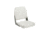 Attwood Marine Low Back Economy Seat, White, 98395WH