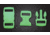 Atwood Paracord Buckle Glow 10PK, RG1340