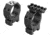 Audere Scope Rings PSR, 30mm Tube, Low, Black, PR0005