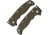 August Engineering AD20.5 Plain Handle Scales, Bronze, Aluminum, AE-1201-BRZ