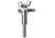 Avenger French Flag Holder For Articulated Arm D350