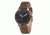 AVI-8 Flyboy Watch  Japanese Quartz 3 Hands with Date, Black/Brown AV-4028-0C
