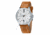 AVI-8 Hawker Harrier II Watch Quartz Japan 3 Hands with Day and Date, White/Brown AV-4003-0C