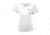 AVID Sportswear Island Queen T-Shirt - Womens, White, Small/Medium, WT12301WHTSM