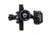 Axcel Driver Slider Bow Sight CK w/Accustat II Scope, .019 Micro 5 Pin Picatinny, Midnight Cerakote, 1503651