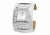 Axcent Broadband Watch, White Strap, White Face, Silver Hands X1774c-13v