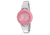 Axcent Select Watch, Silver Bracelet, Pink Face, Silver Hands X18124-532