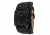 Axcent Spike Square Watch, Black Strap, Black Face, Black Hands X36001-237