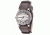 Axcent Retro Watch, Dark Brown Strap, Gray Face, Silver Hands X37001-636