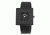 Axcent Hope Square Watch, Black Mesh, Black Face, White Hands X4039b-252