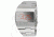 Axcent Reflect Watch, Silver Bracelet, Silver Face, Red Digits X51253-892