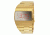 Axcent Reflect Watch, Gold Bracelet, Silver Face, Red Digits X51257-892