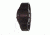Axcent Tank Watch, Black Bracelet, Black Face, Indiglo Digits X5517b-282