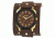 Axcent The Rock Round Watch, Brown Strap, Brown Face, Gold Hands X61627-736