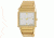 Axcent Harry Watch, Gold Bracelet, Silver Face, Gold Hands X63857-132