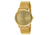 Axcent Dream Round Watch, Gold Mesh Strap, Gold Face, Gold Hands X64358-752