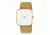 Axcent Frost Watch, Gold Mesh Strap, White Face, Gold Hands X66798-232