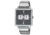 Axcent Impact Chronograph, Silver Bracelet, Gray Face, Blue Markers X90203-232