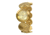 Axcent Art Ladies Watch, Gold Bracelet, Gold Face, Gold Hands X63338-732