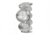 Axcent Art Ladies Watch, Silver Bracelet, Silver Face, Silver Hands X63334-232