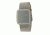 Axcent Frost Watch, Silver Mesh Strap, Black Face, Orange Hands X66794-832b