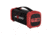 AXESS Indoor/Outdoor Bluetooth Media Speaker w/ 3.5mm Line-In Jack, Rechargeable Battery and Subwoofer, Red SPBT1073RD