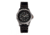 Axwell Leather Strap Watch, Black/Silver, AXWAW106-2, Black/Silver, One Size, AXWAW106-2