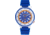 Axwell Summit Strap Watch w/Date, Blue, One Size, AXWAW108-4