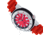 Axwell Summit Strap Watch w/Date, Red, One Size, AXWAW108-5
