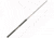 B'n'M Buck's Graphite Jig Fishing Pole, 10ft, 2 Pieces, Black, BGJP102n