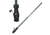 B'n'M Fish Pole Combo, 3 Piece, Fiberglass Telescopic Pole, Line-thru blank, 30ft 6lb-Test, Rear Mounted Reel, 12ft, FPC123